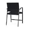 Lesro Newport Wide Hip Chair Metal Frame, Charcoal, MD Black Upholstery NP1261 - alternate 2